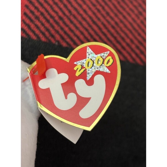 2000 Ty Halo II the Bear 6th Gen Hang Tag 4269 Beanie Baby 8.5" Angel Plush Toy - Picture 5 of 7